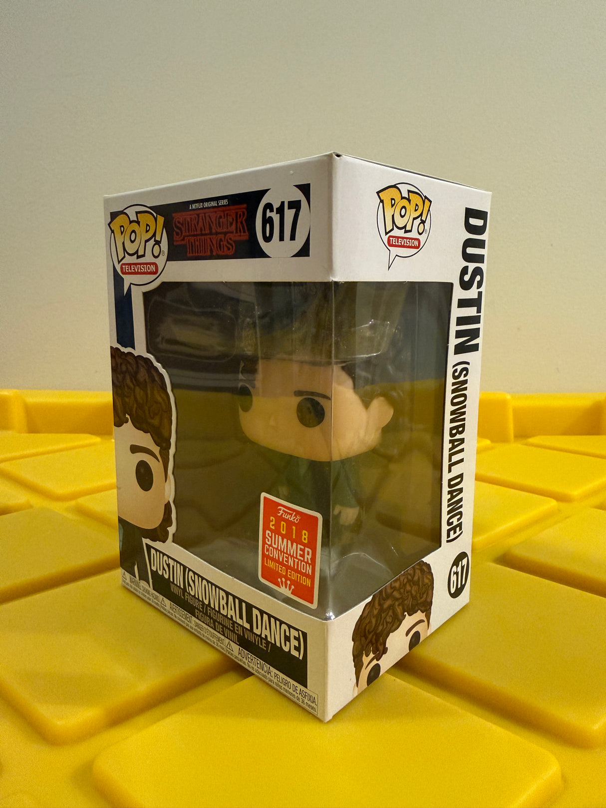 Funko POP! Dustin (Snowball Dance) - Limited Edition 2018 SDCC Exclusive