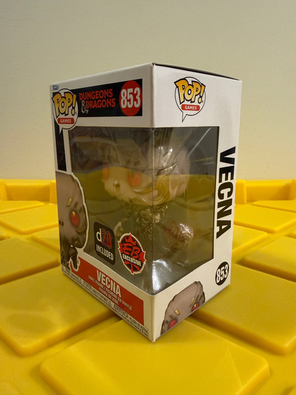 Funko POP! Vecna (Metallic) (with D20) - Limited Edition EB Games Exclusive
