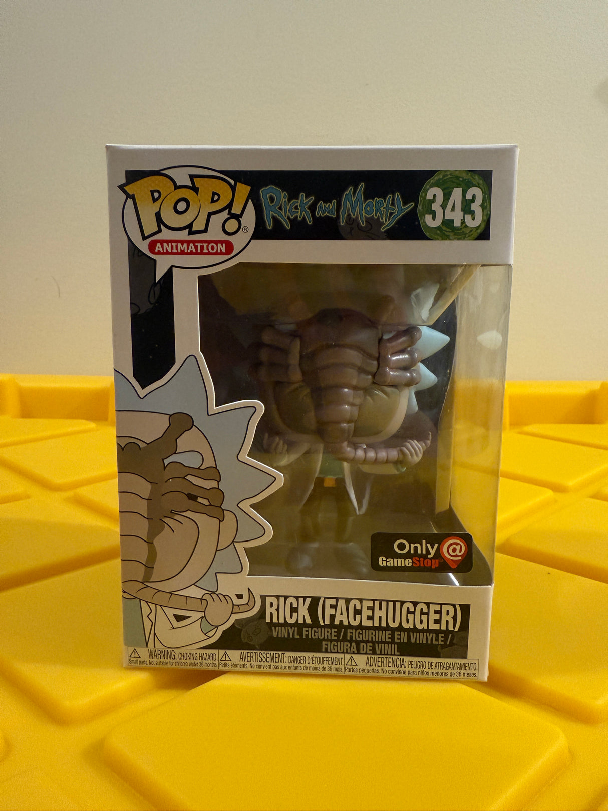 Funko POP! Rick (Facehugger) - Limited Edition GameStop Exclusive