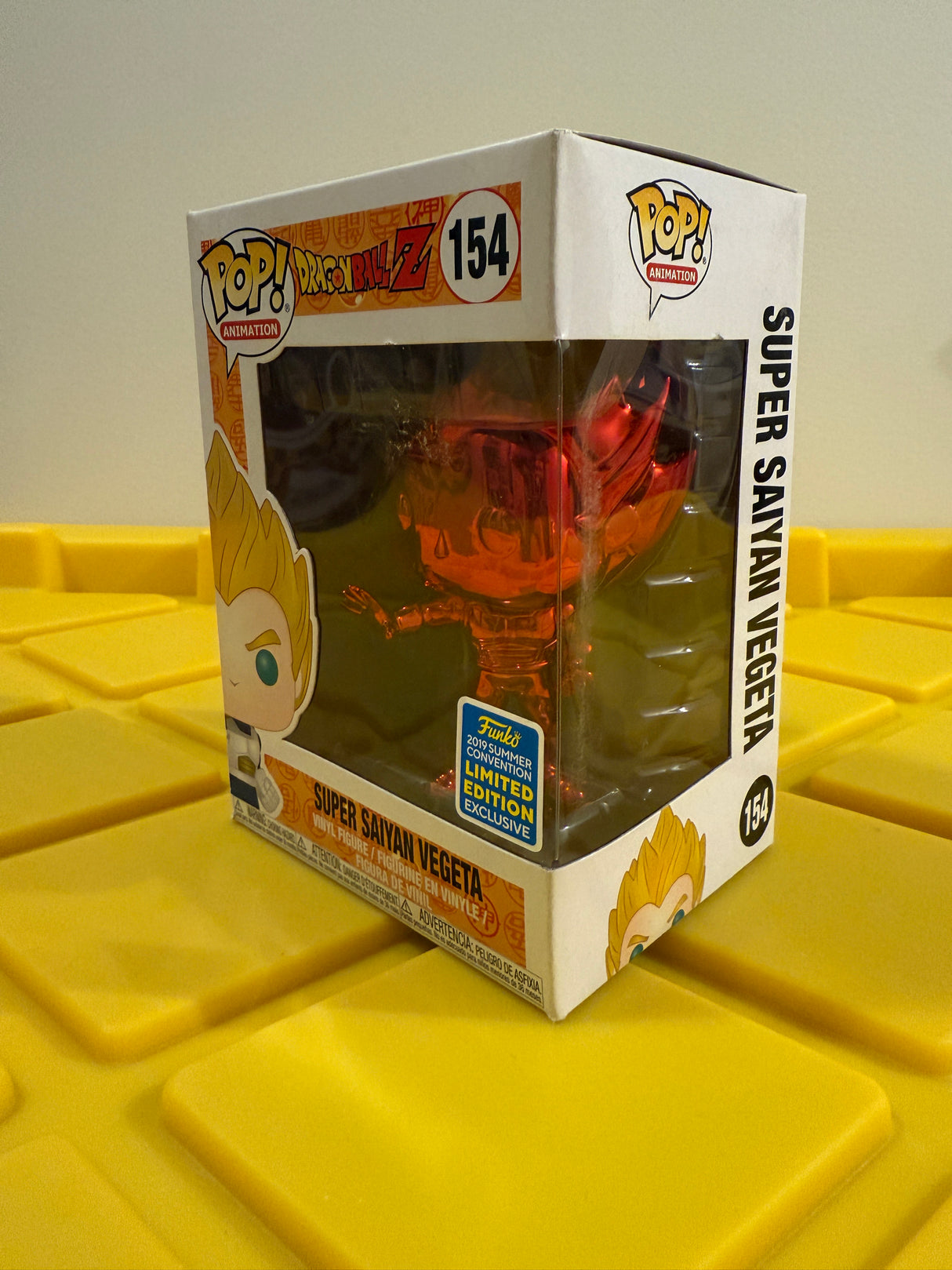 Funko POP! Super Saiyan Vegeta (Red Chrome) - Limited Edition 2019 SDCC Exclusive