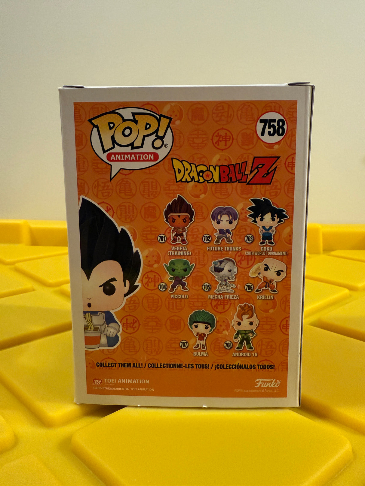 Funko POP! Vegeta (Eating Noodles) - Limited Edition 2020 ECCC Exclusive