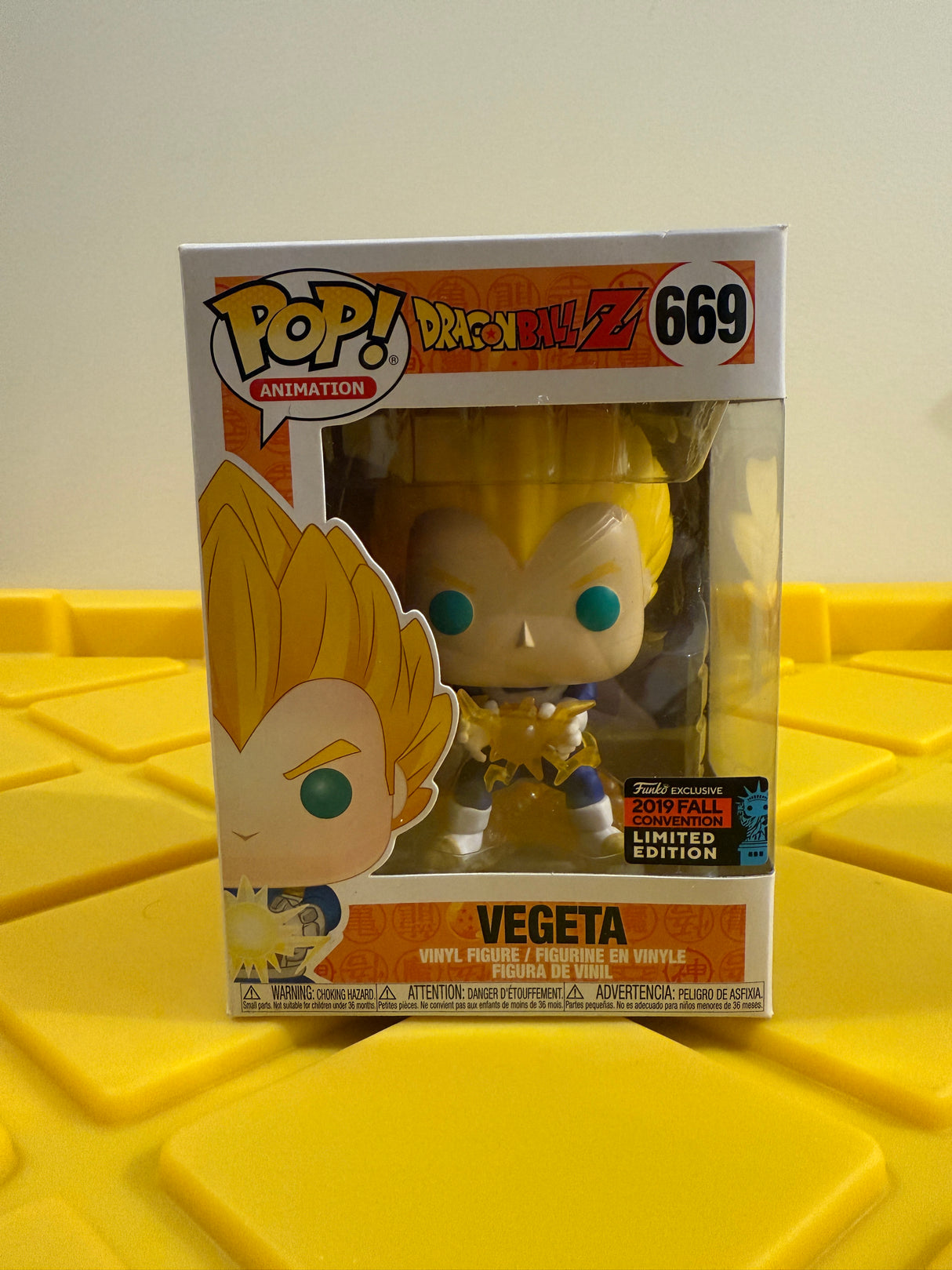 Funko POP! Vegeta - Limited Edition 2019 NYCC Exclusive