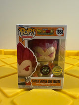 Funko POP! Super Saiyan God Vegeta (Glow) - Limited Edition Chase - Limited Edition Special Edition Exclusive
