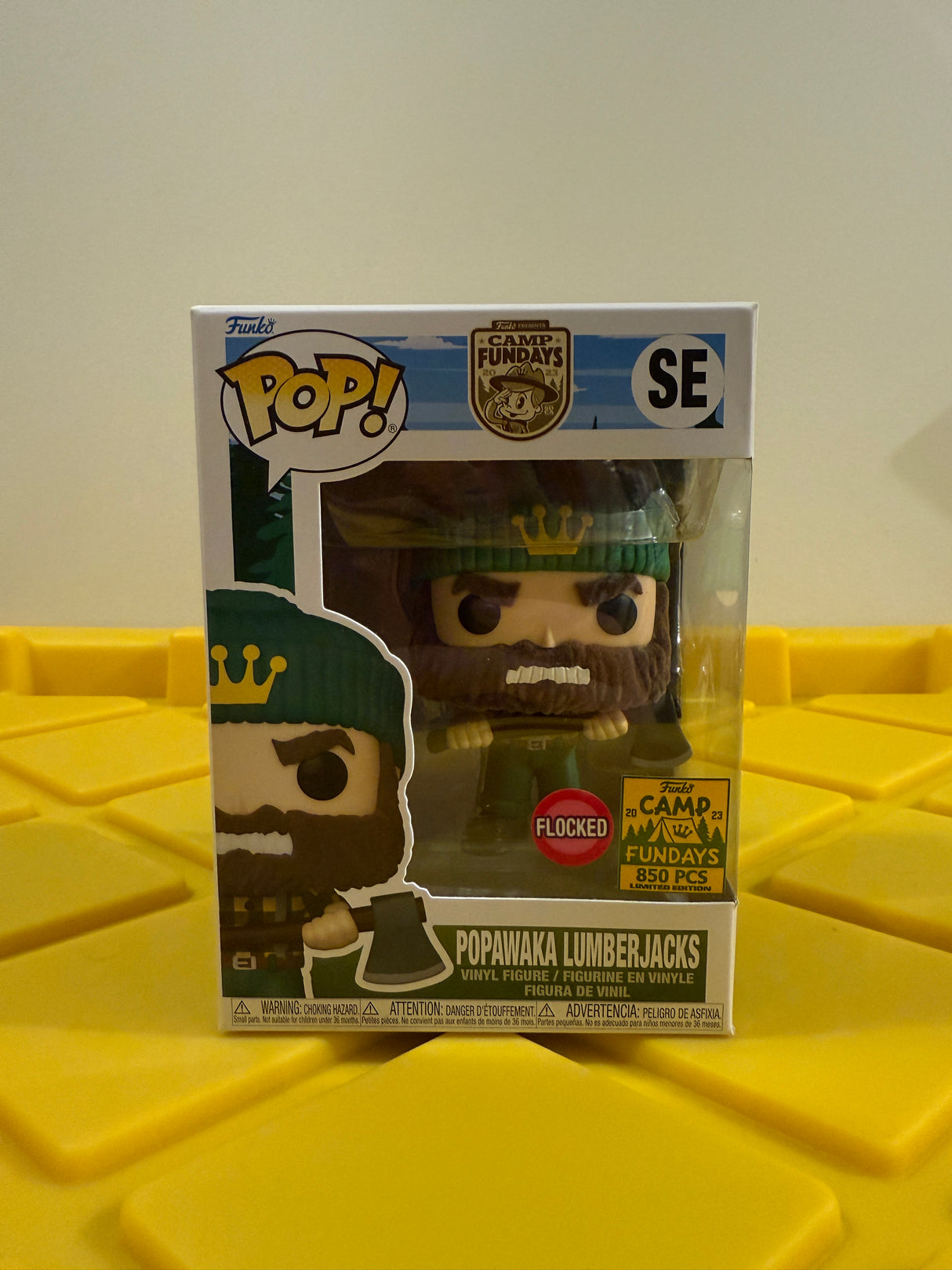 Funko POP! Popawaka Lumberjacks (Flocked) (L.E. 850) - Limited Edition 2023 Camp Fundays Exclusive