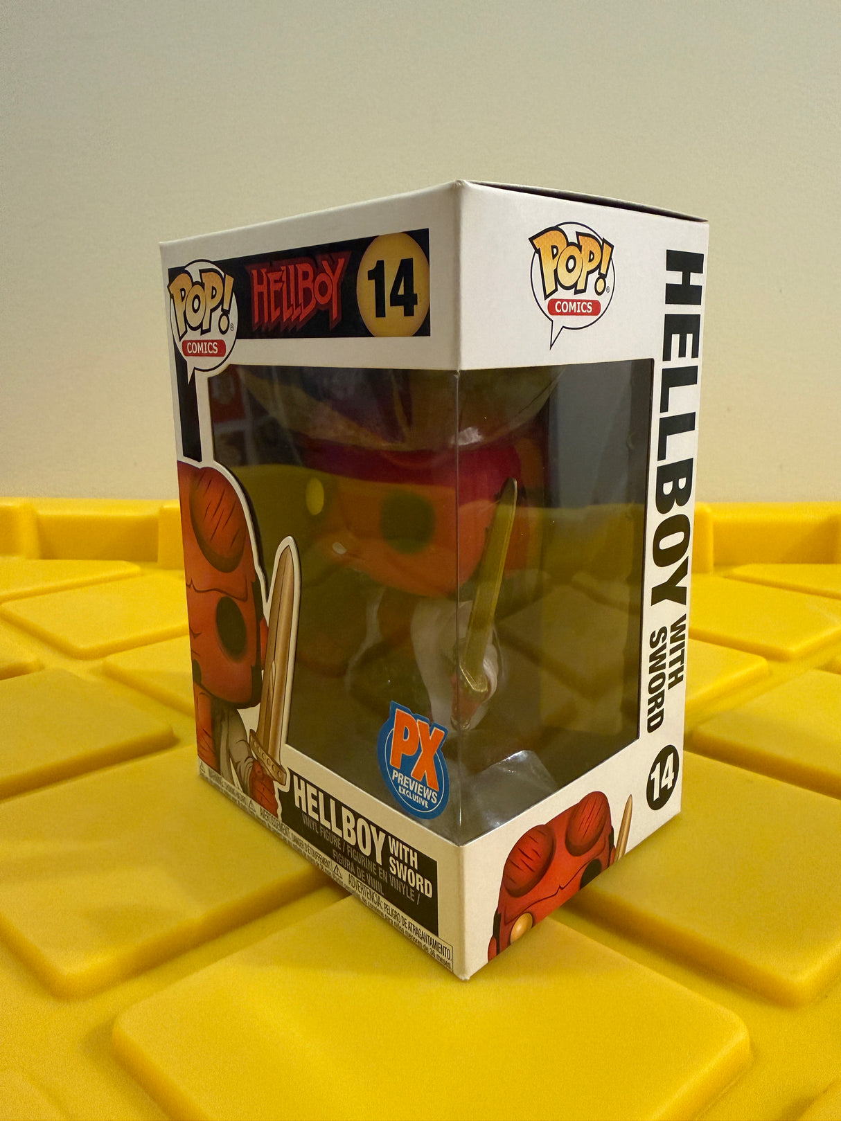 Funko POP! Hellboy with Sword - Limited Edition PX Previews Exclusive