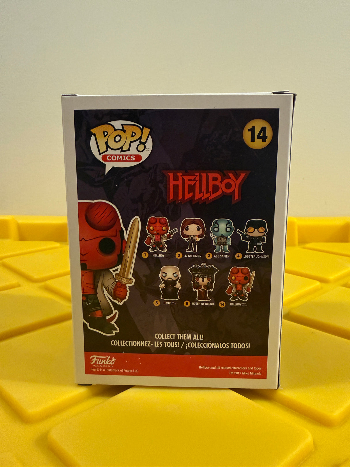 Funko POP! Hellboy with Sword - Limited Edition PX Previews Exclusive