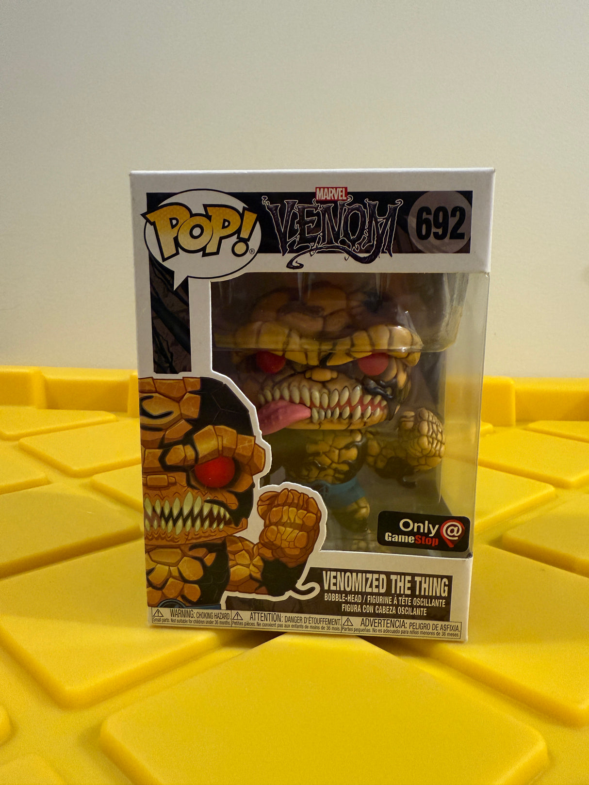 Funko POP! Venomized The Thing - Limited Edition GameStop Exclusive