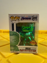 Funko POP! Hulk (Green Chrome) - Limited Edition Special Edition Exclusive