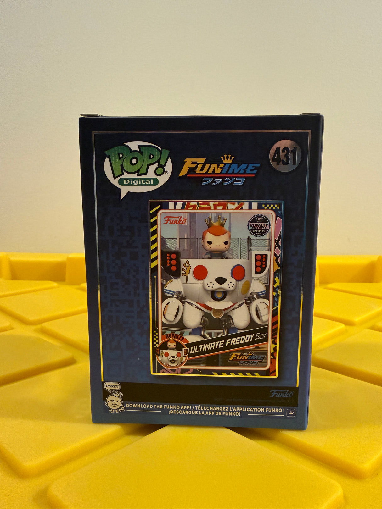 Funko POP! Ultimate Freddy in Proto Mech (Royalty L.E. 865) - Limited Edition NFT Release