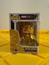 Funko POP! Captain America (Gold Chrome)