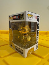 Funko POP! Captain America (Gold Chrome)