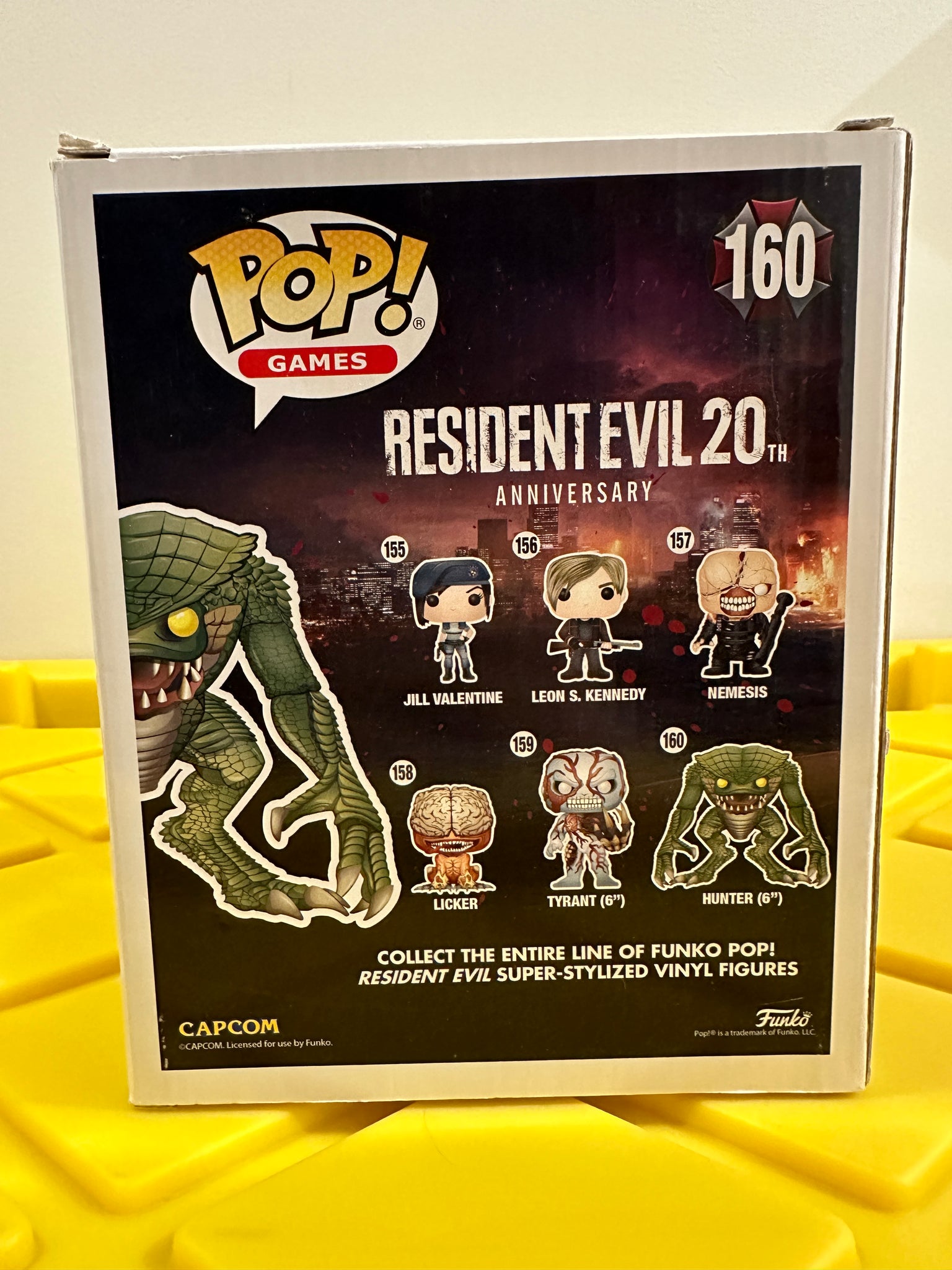 Funko outlet Pop! Resident Evil #160 Hunter Gamestop Exclusive