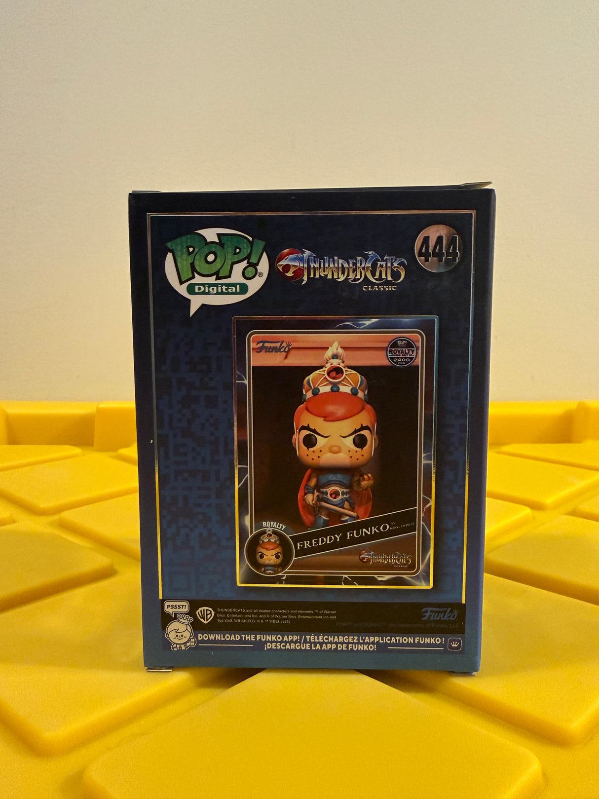 Funko POP! Freddy Funko as King Lion-O (Royalty L.E. 1614) - Limited Edition NFT Release