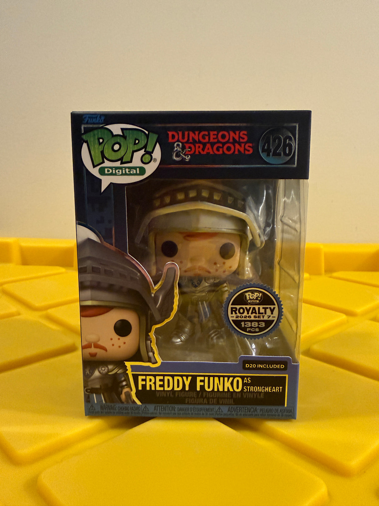 Funko POP! Freddy Funko as Strongheart (Royalty L.E. 1383) - Limited Edition NFT Release