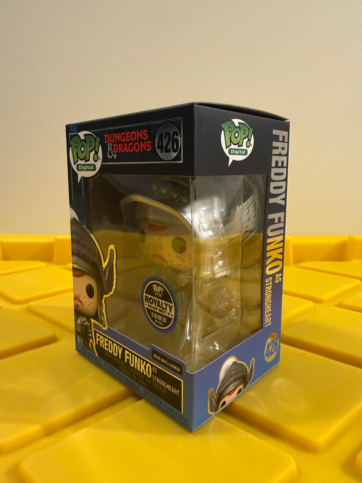Funko POP! Freddy Funko as Strongheart (Royalty L.E. 1383) - Limited Edition NFT Release