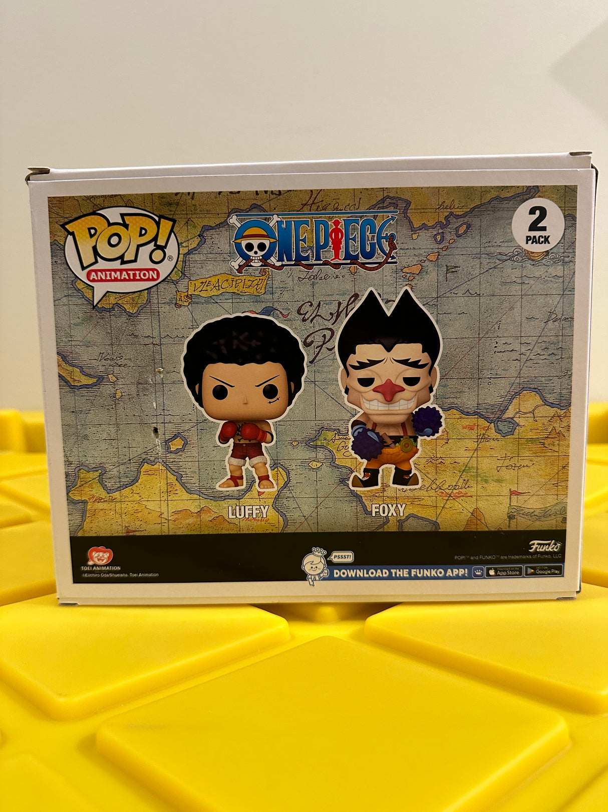 Funko POP! Luffy & Foxy (2-Pack) - Limited Edition Chase - Limited Edition Hot Topic Exclusive