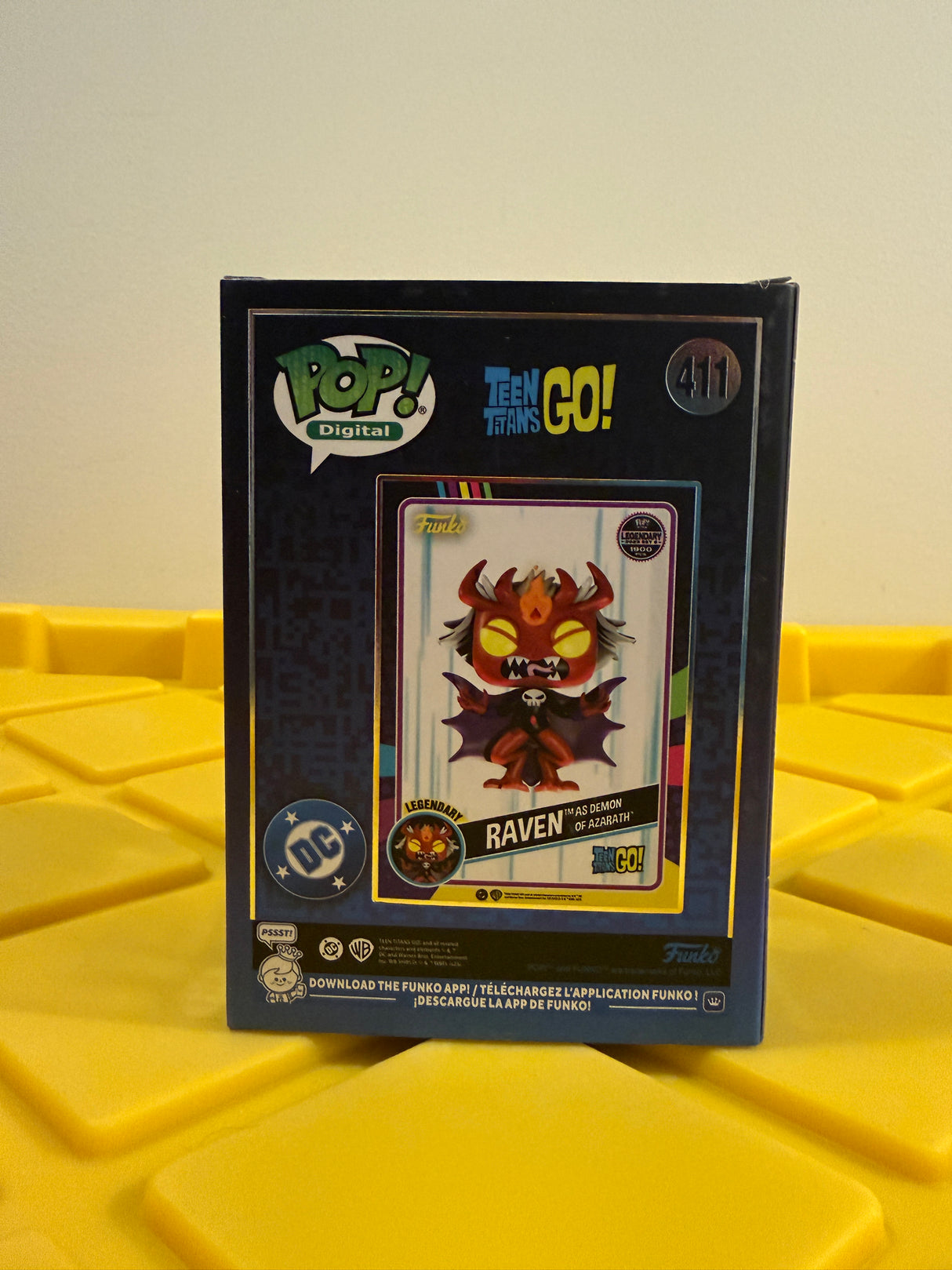 Funko POP! Raven as Demon of Azarath (Glow) (Legendary L.E. 1117) - Limited Edition NFT Release