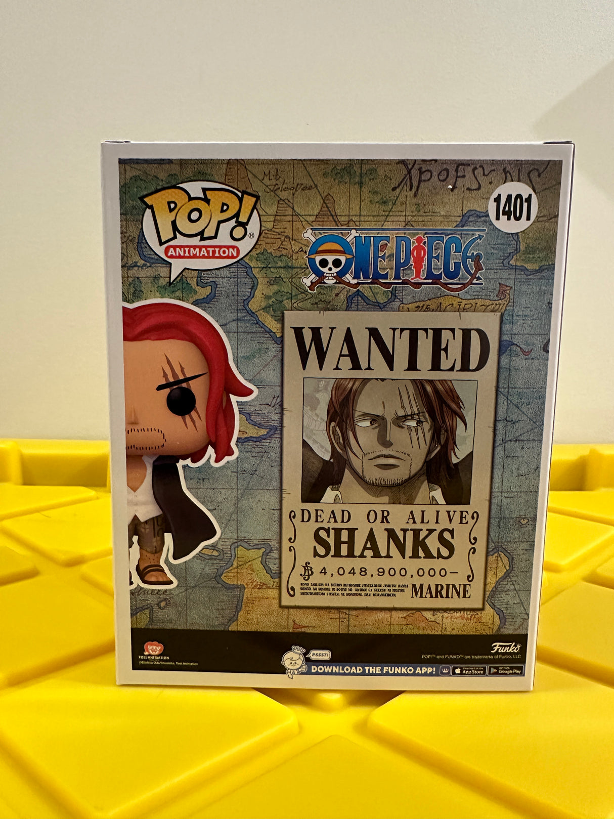 Funko POP! Shanks (Wanted Poster) - Limited Edition 2024 C2E2 Exclusive