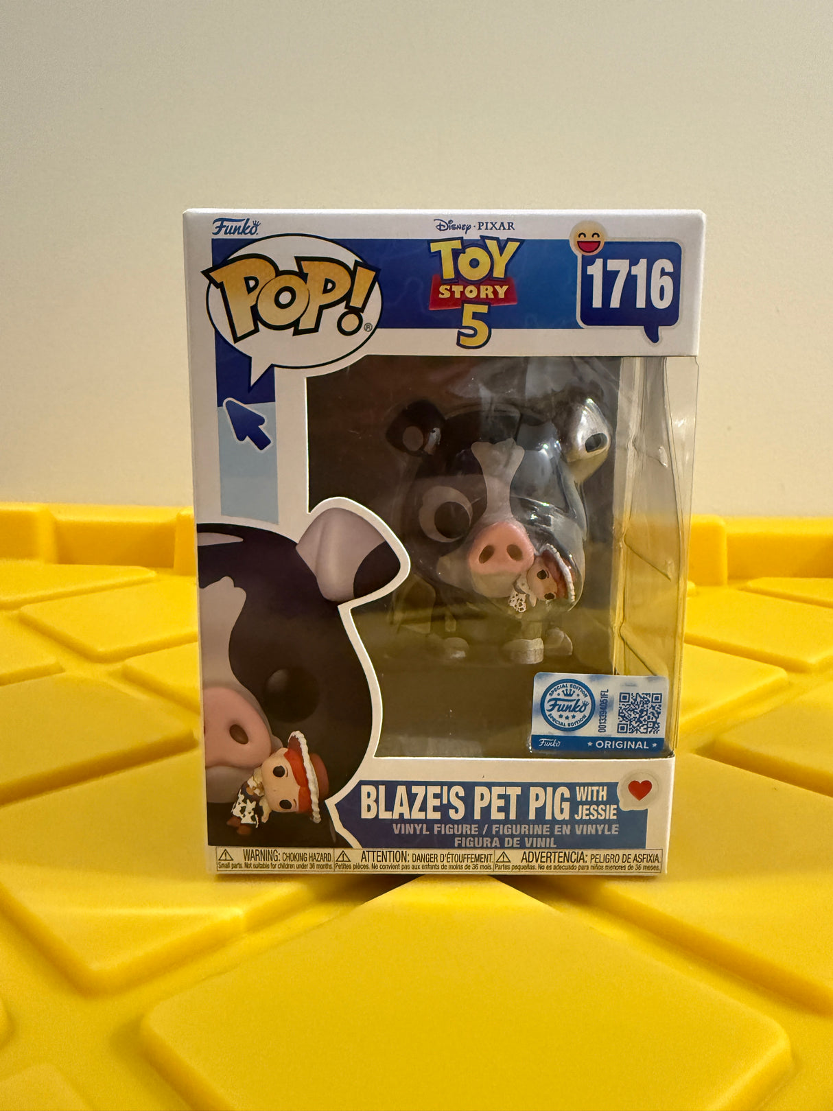 Funko POP! Blaze's Pet Pig with Jessie - Limited Edition Funko Shop Exclusive