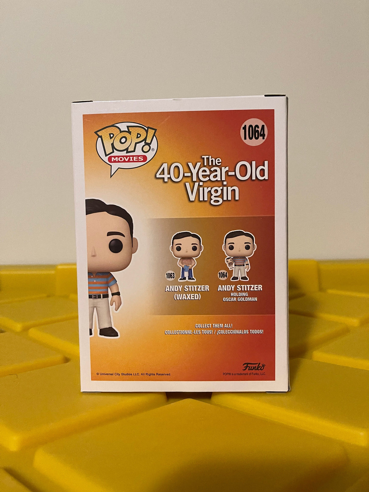Funko POP! Andy Stitzer Holding Oscar Goldman