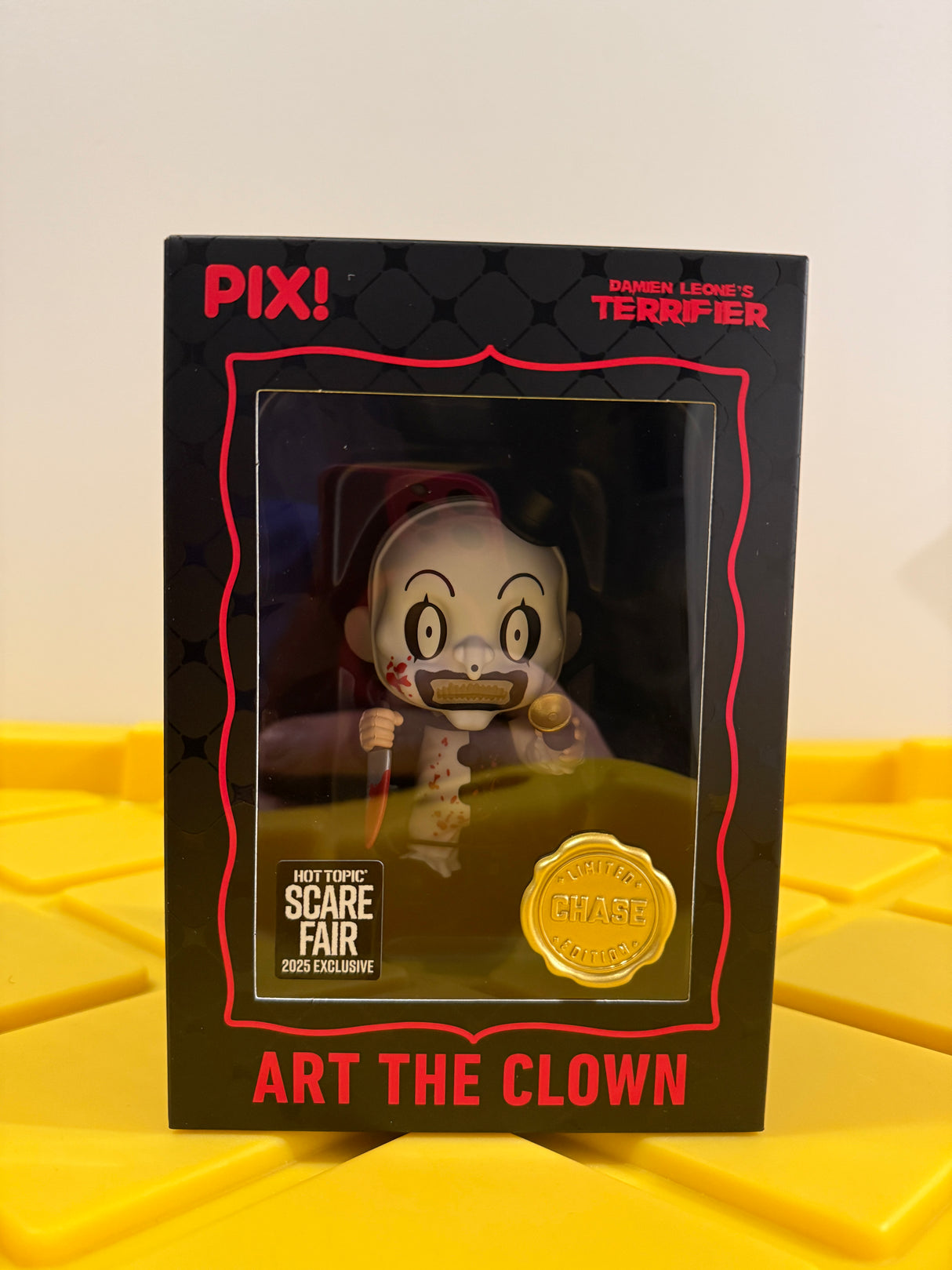Thrilljoy Art the Clown - Limited Edition Chase - Limited Edition Hot Topic 2025 Scare Fair Exclusive