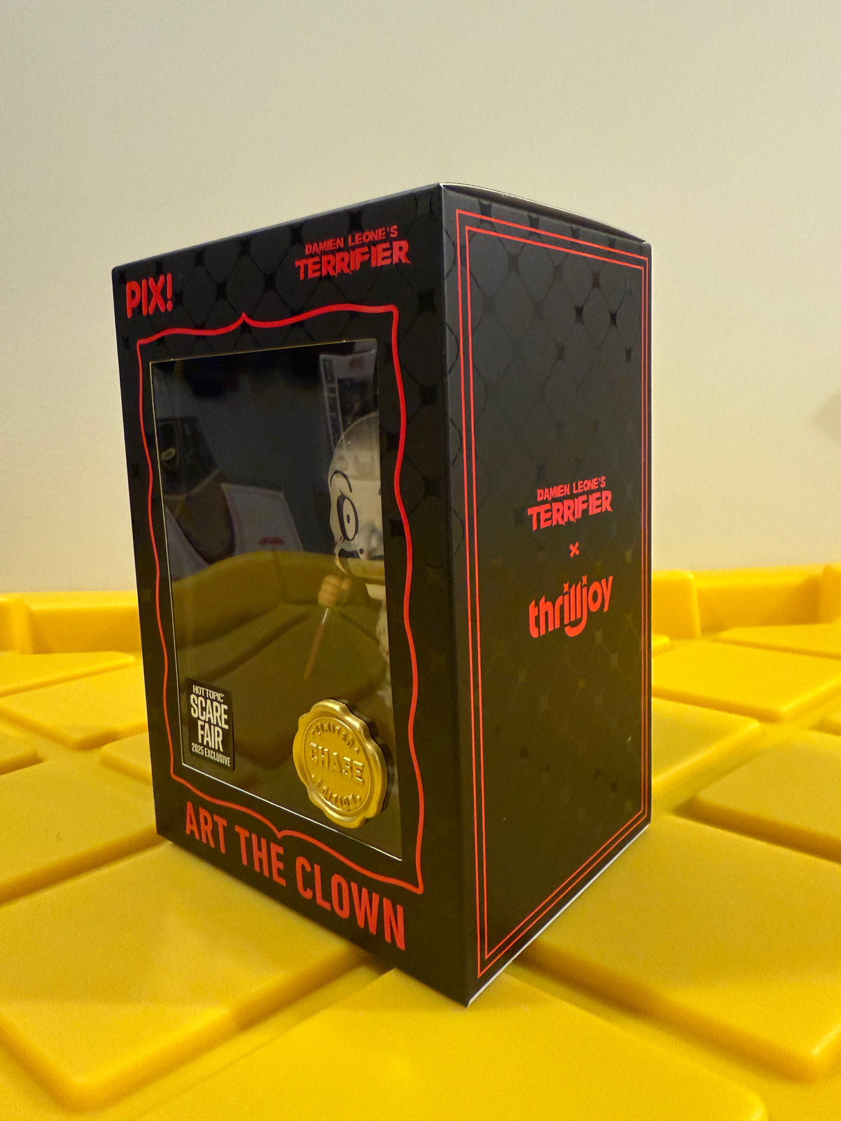 Thrilljoy Art the Clown - Limited Edition Chase - Limited Edition Hot Topic 2025 Scare Fair Exclusive