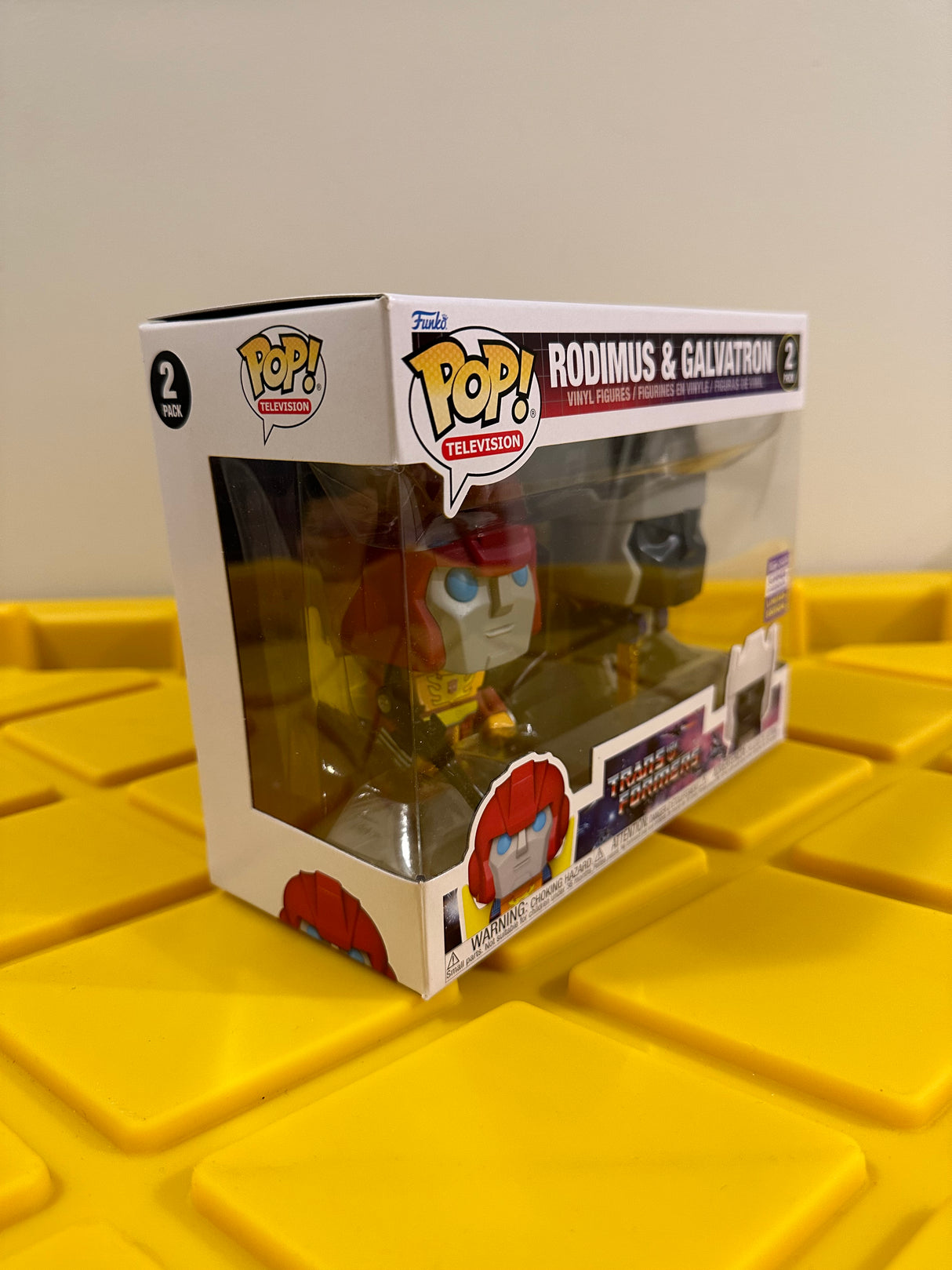 Funko POP! Rodimus & Galvatron (2-Pack) - Limited Edition 2023 SDCC Exclusive