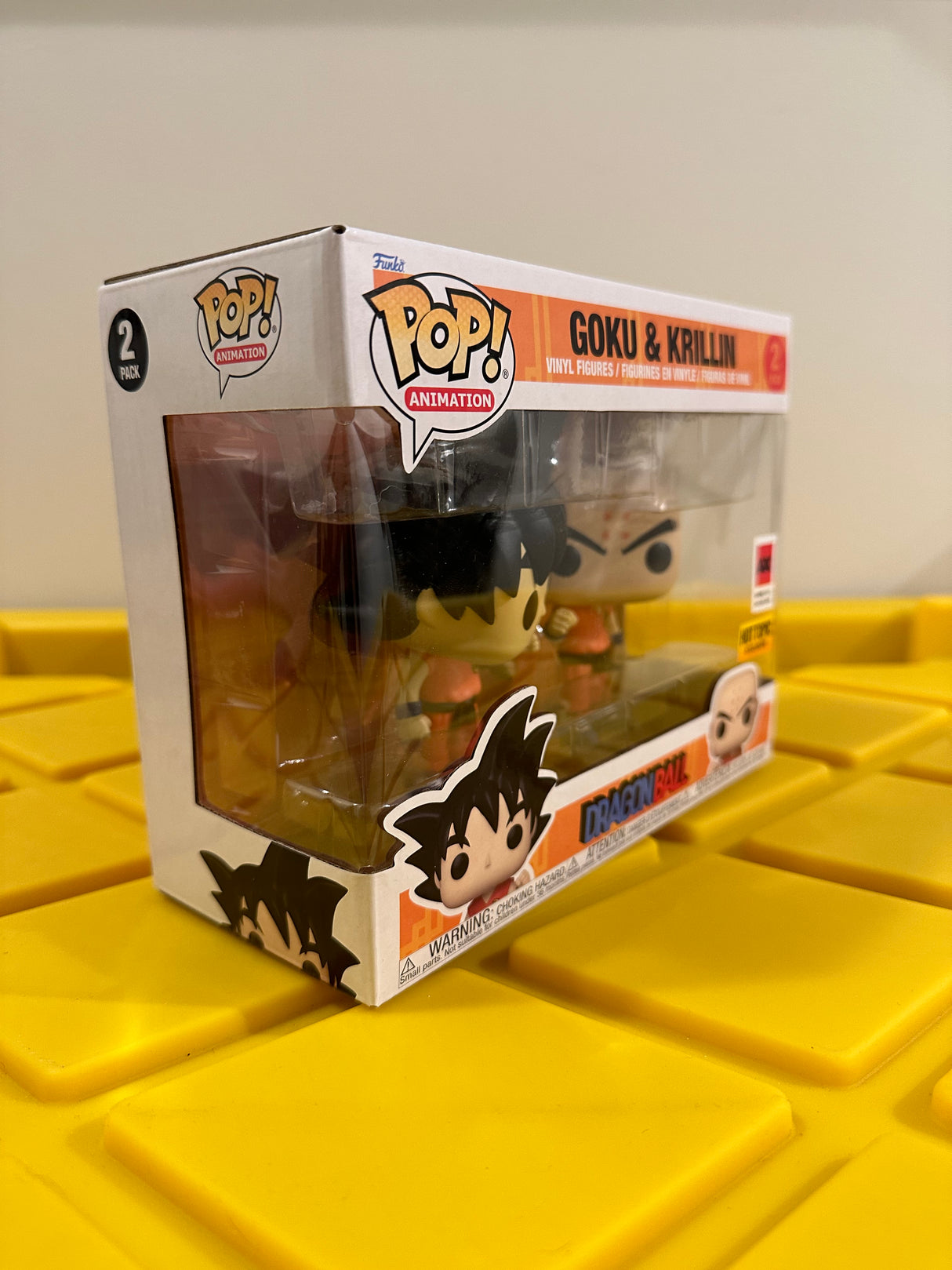 Funko POP! Goku & Krillin (2-Pack) - Limited Edition 2023 Anime Expo Exclusive