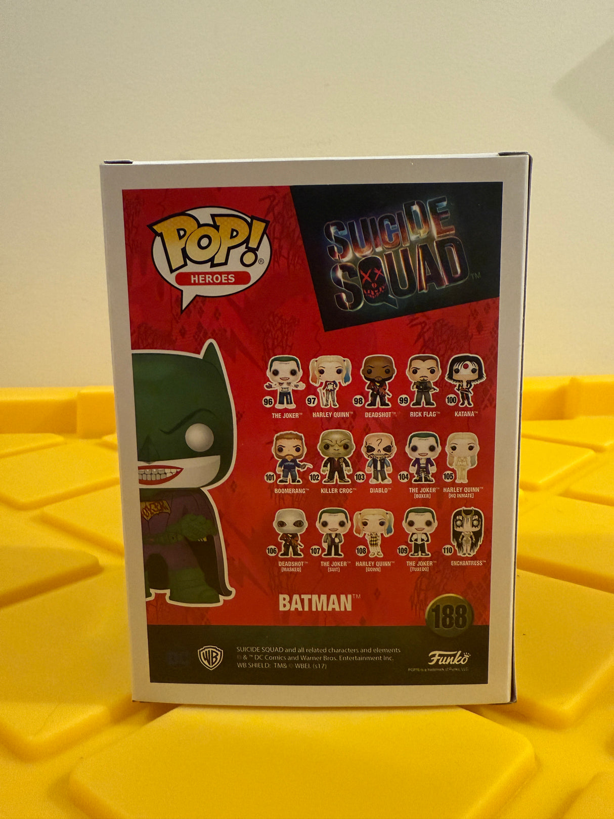 Funko POP! Batman - Limited Edition 2017 SDCC Exclusive