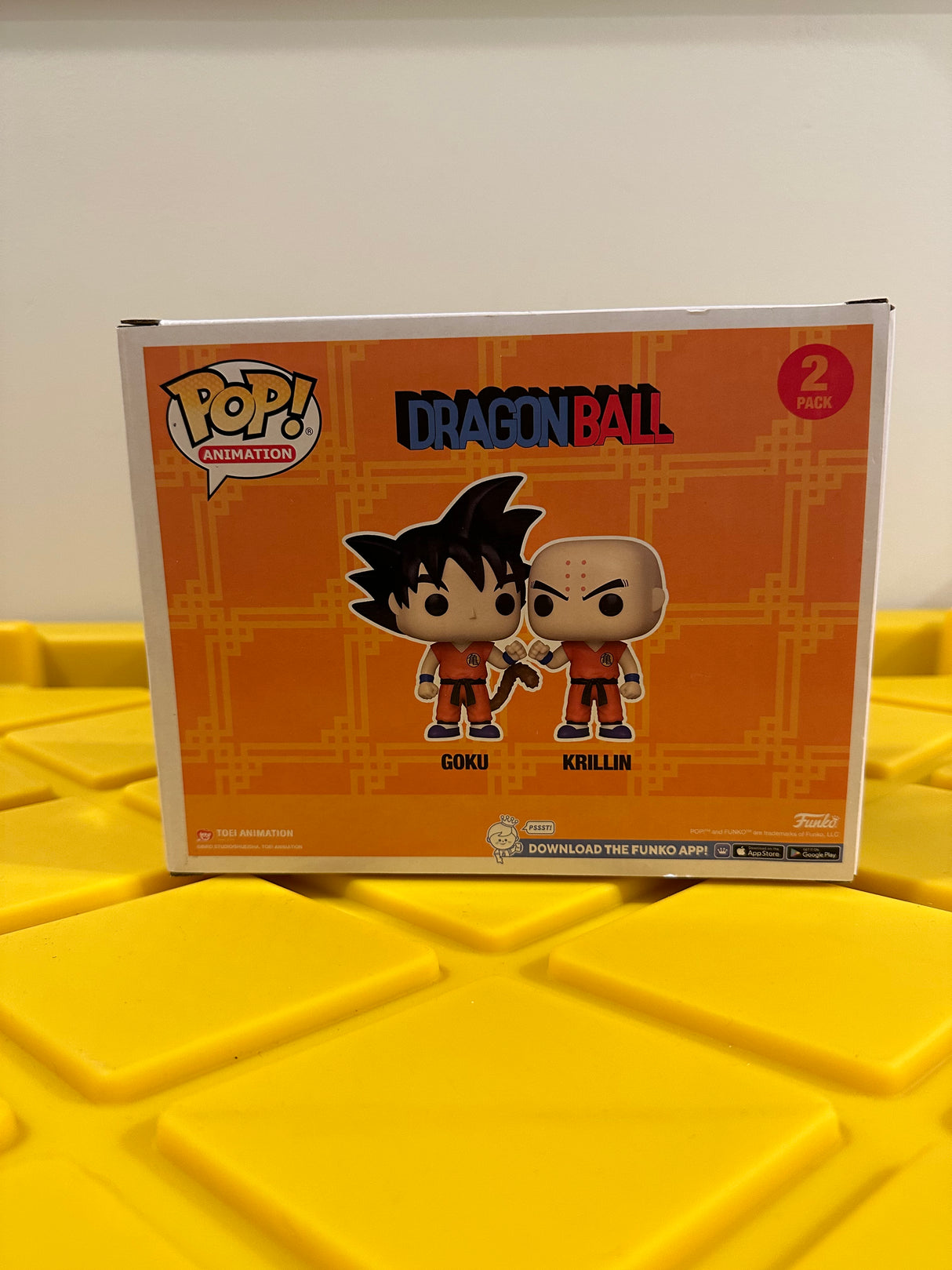 Funko POP! Goku & Krillin (2-Pack) - Limited Edition 2023 Anime Expo Exclusive