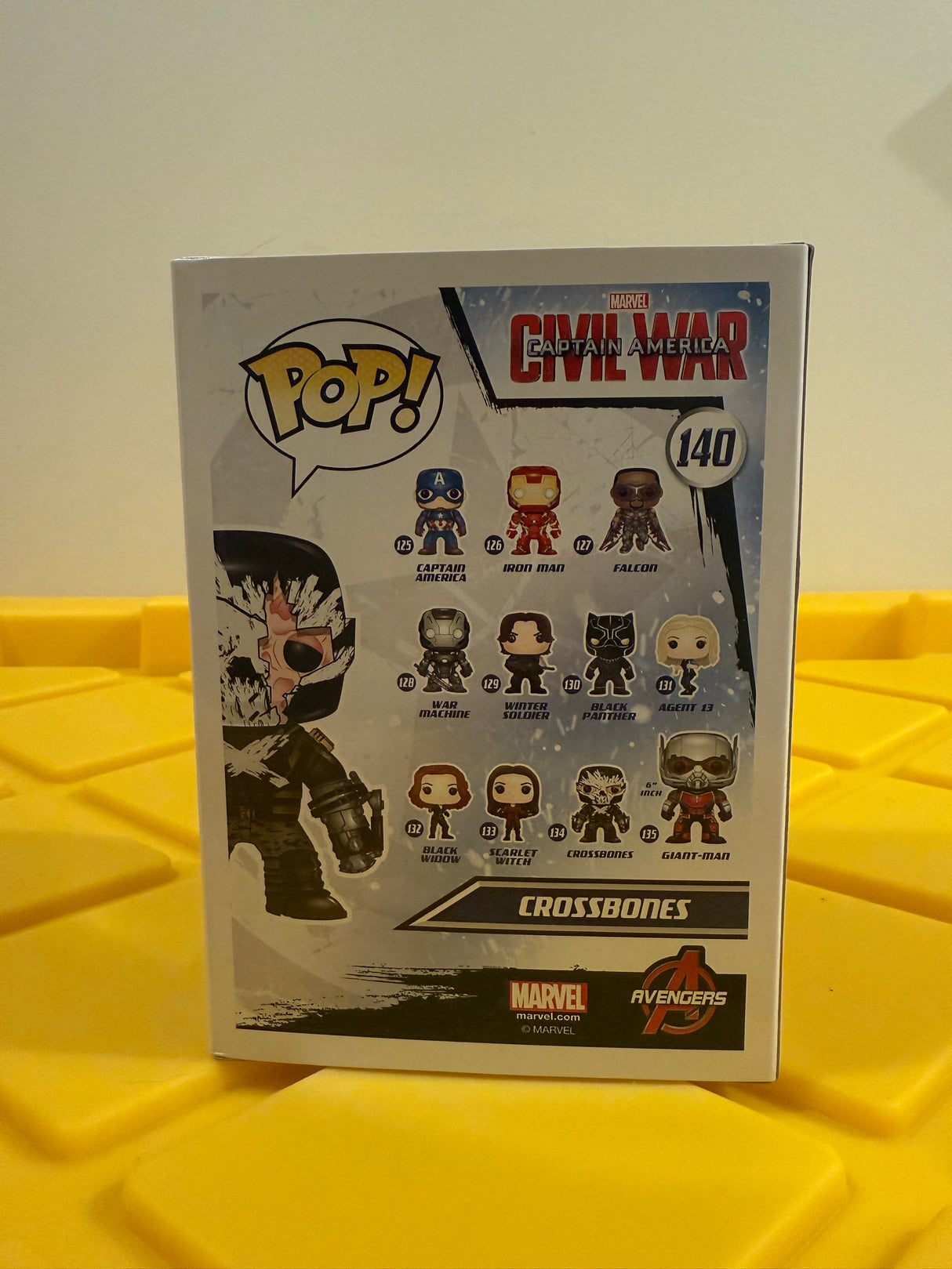 Funko POP! Crossbones (Battle Damage) - Limited Edition Target Exclusive