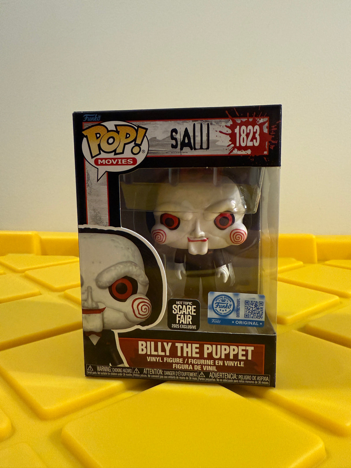 Funko POP! Billy the Puppet - Limited Edition Hot Topic 2025 Scare Fair Exclusive