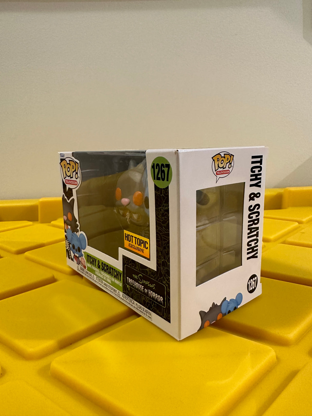 Funko POP! Itchy & Scratchy (Skeleton) - Limited Edition Hot Topic Exclusive