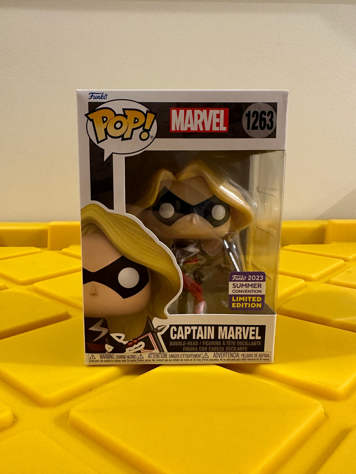 Funko POP! Captain Marvel - Limited Edition 2023 SDCC Exclusive