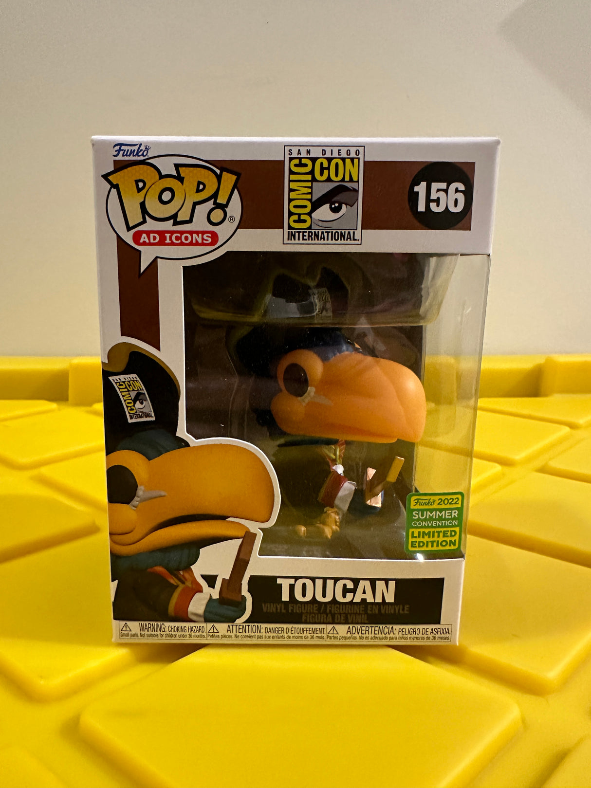 Funko POP! Toucan (Pirate) - Limited Edition 2022 SDCC Exclusive
