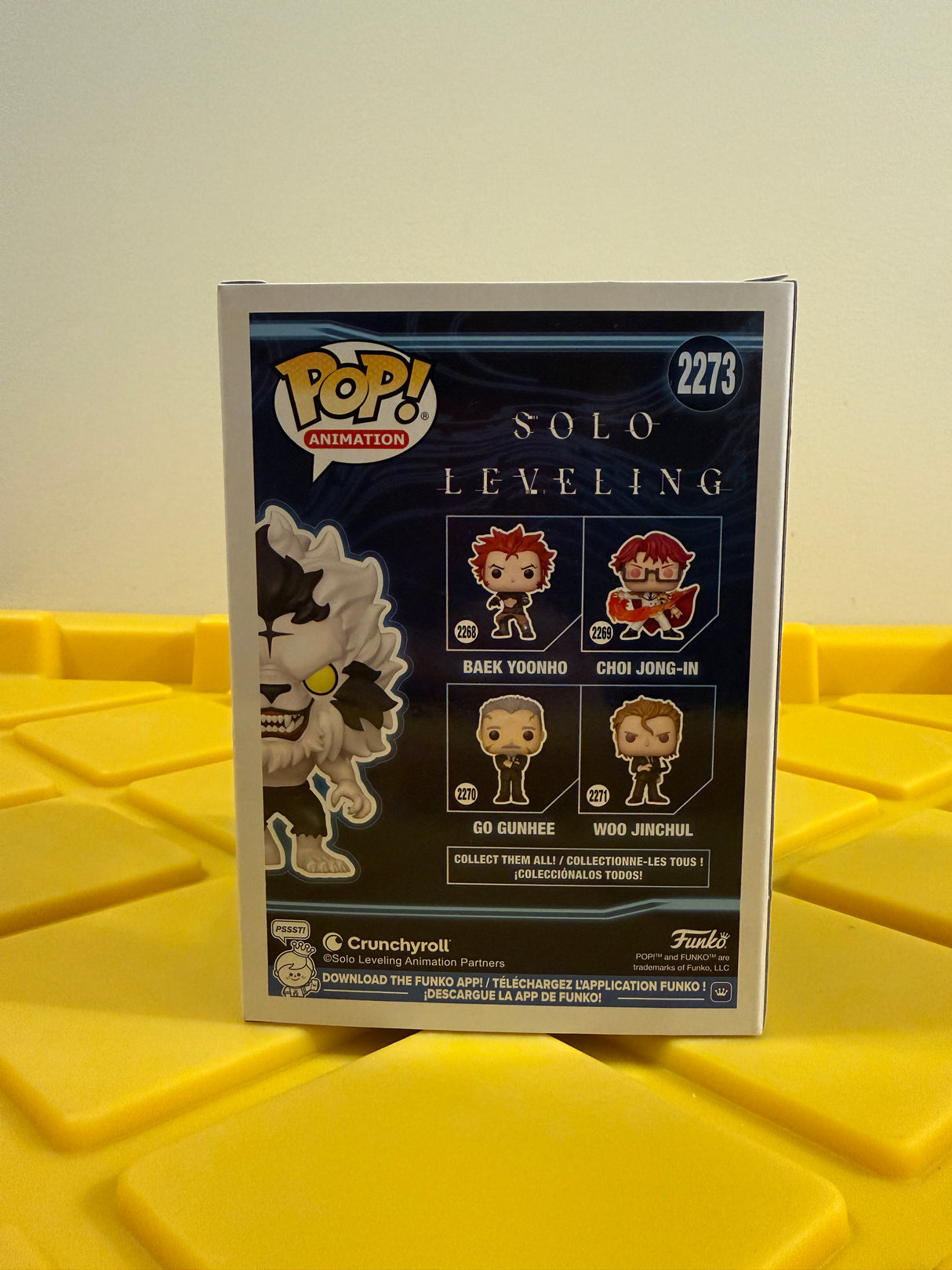 Funko POP! Baek Yoonho (Silver Mane) (Flocked) - Limited Edition Chase - Limited Edition Chalice Collectibles Exclusive