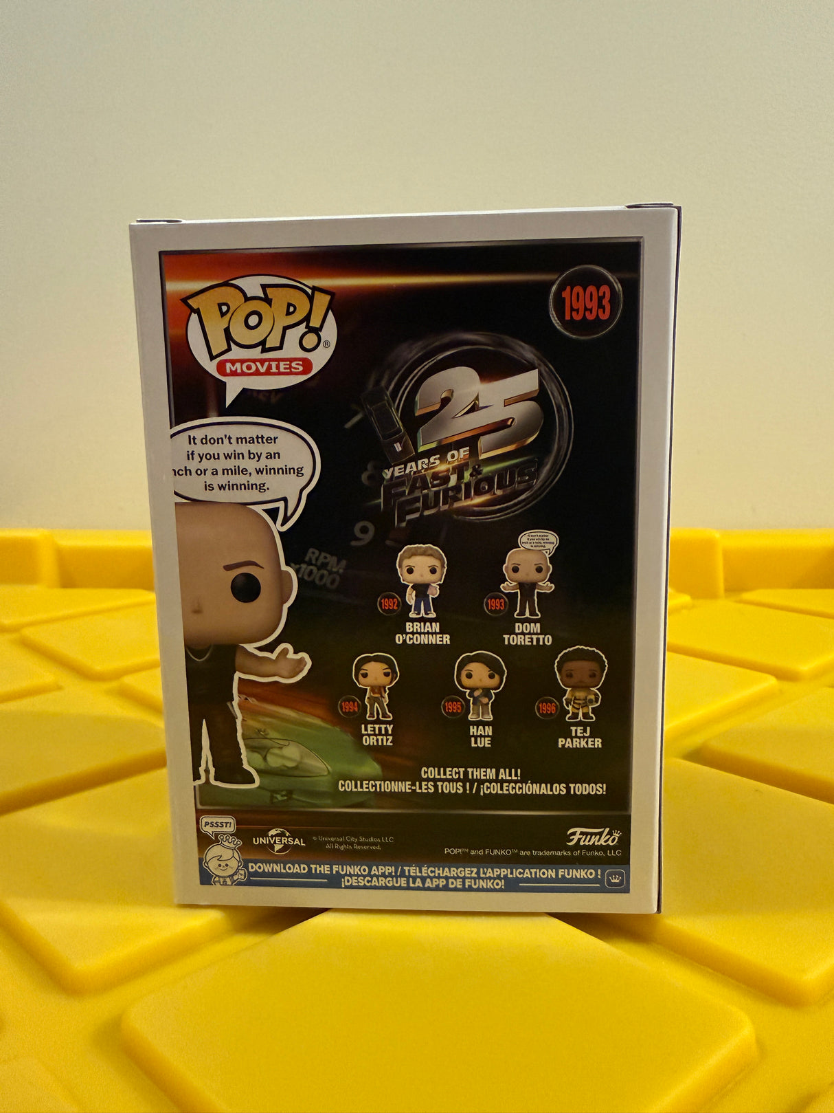 Funko POP! Dom Toretto (Winning is Winning)
