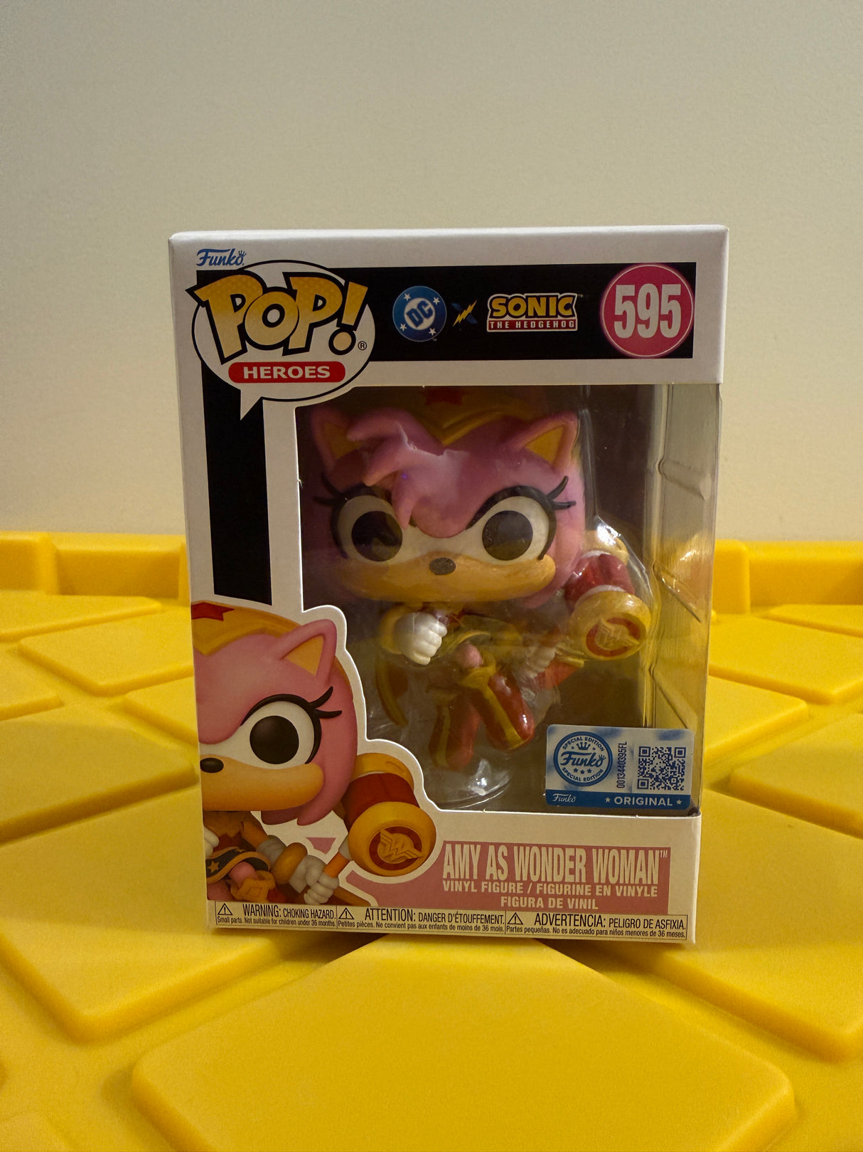 Funko POP! Amy as Wonder Woman - Limited Edition Target Exclusive