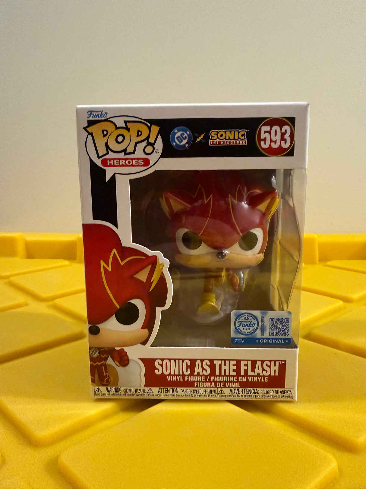 Funko POP! Sonic as The Flash - Limited Edition Target Exclusive