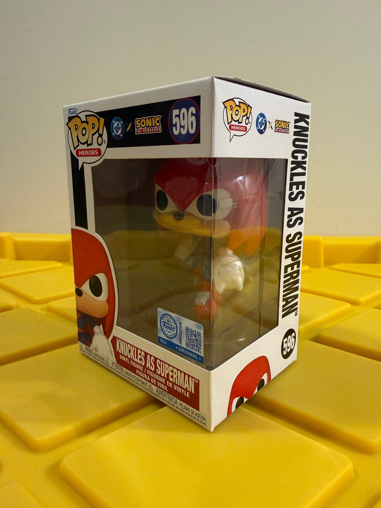Funko POP! Knuckles as Superman - Limited Edition Target Exclusive