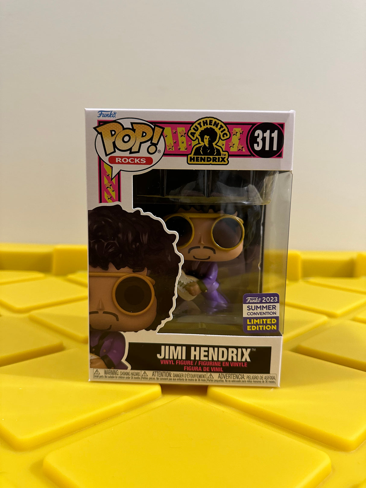Funko POP! Jimi Hendrix - Limited Edition 2023 SDCC Exclusive