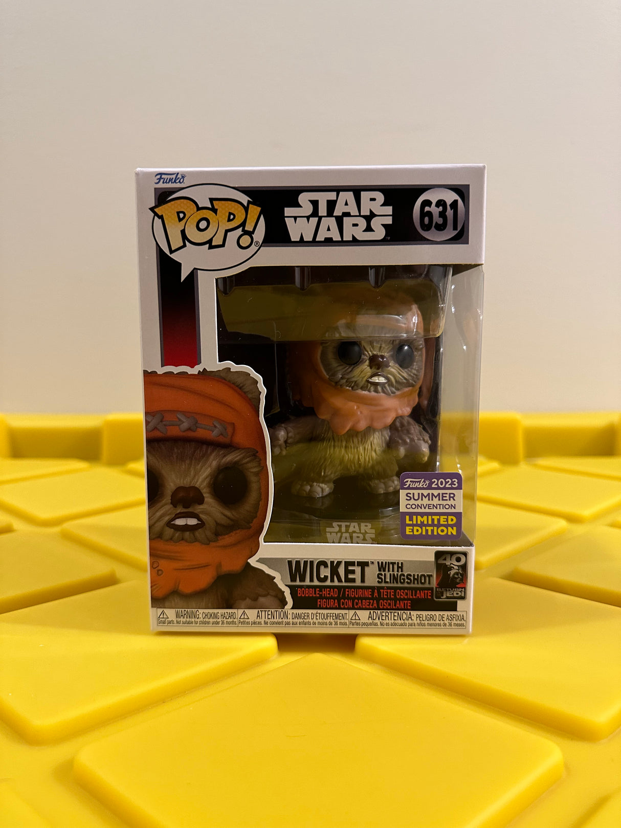 Wicket With Slingshot - Limited Edition 2023 SDCC Exclusive
