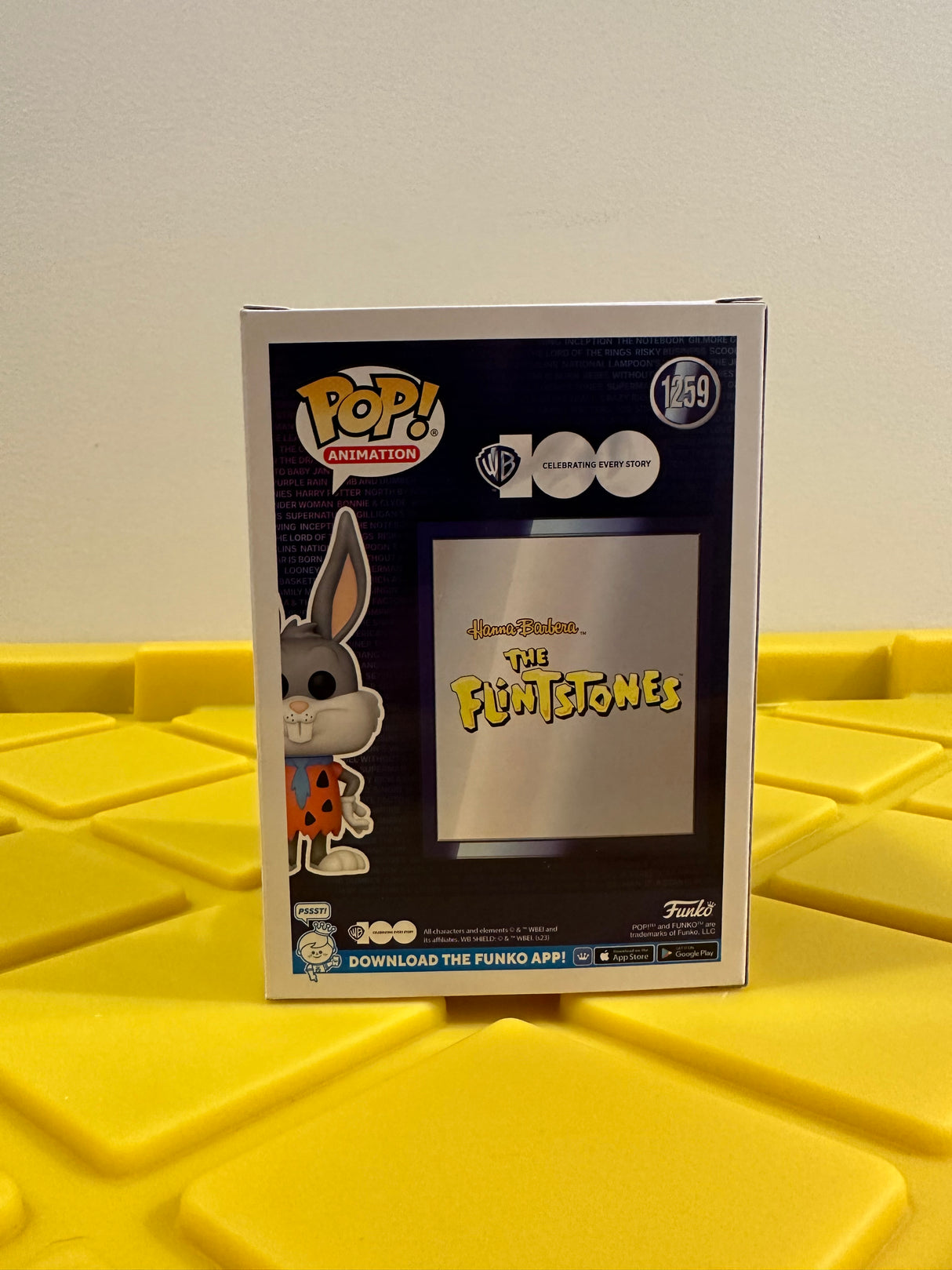 Funko POP! Bugs Bunny as Fred Flintstone - Limited Edition 2023 SDCC Exclusive