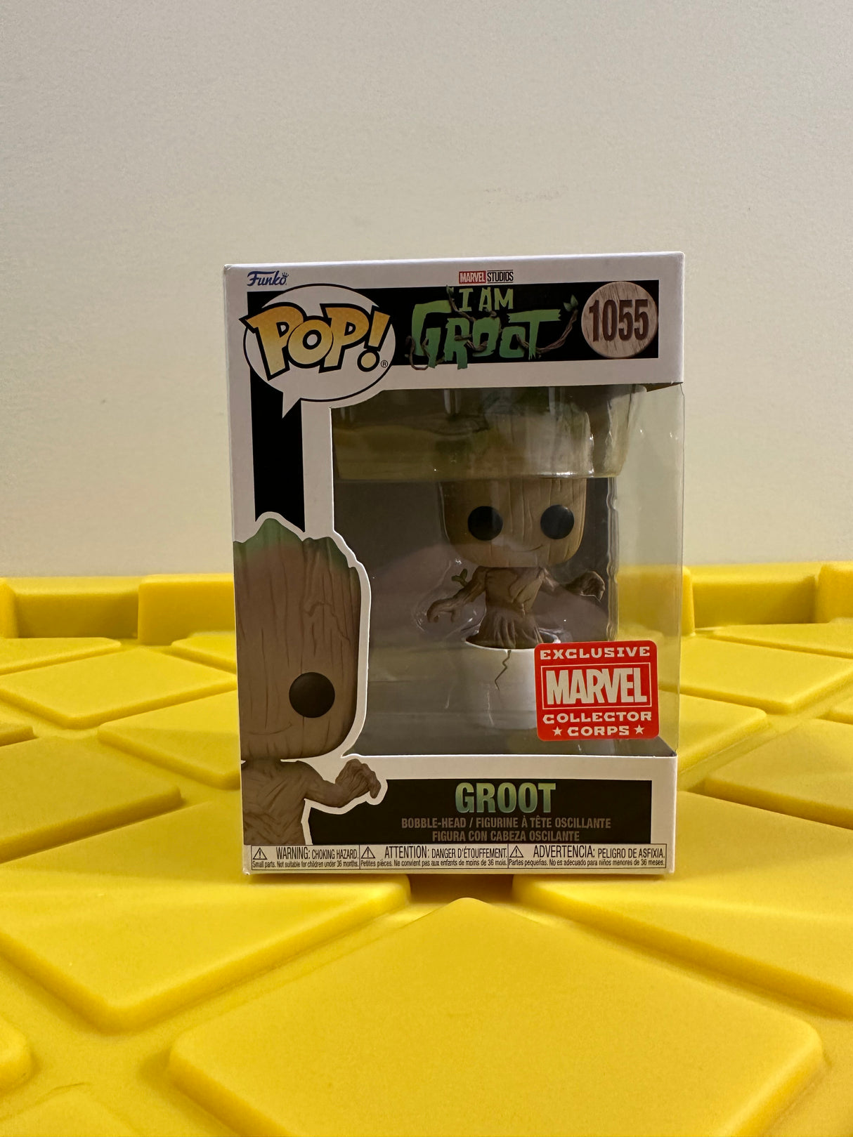 Funko POP! Groot - Limited Edition Marvel Collector Corps Exclusive