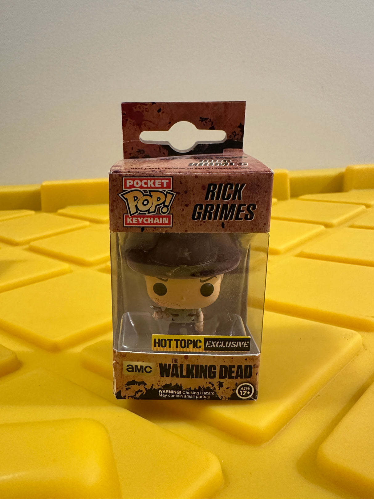 Funko POP! Keychain Rick Grimes - Limited Edition Hot Topic Exclusive