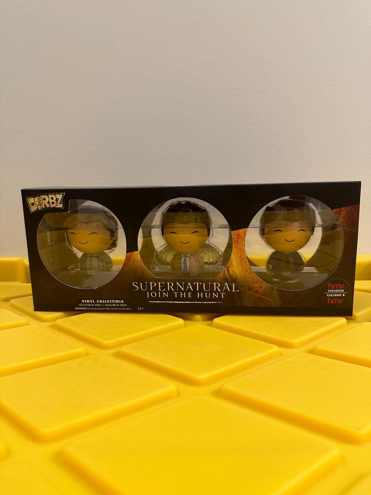 Funko DORBZ! Sam, Dean & Castiel (3-Pack) - Limited Edition HMV Exclusive