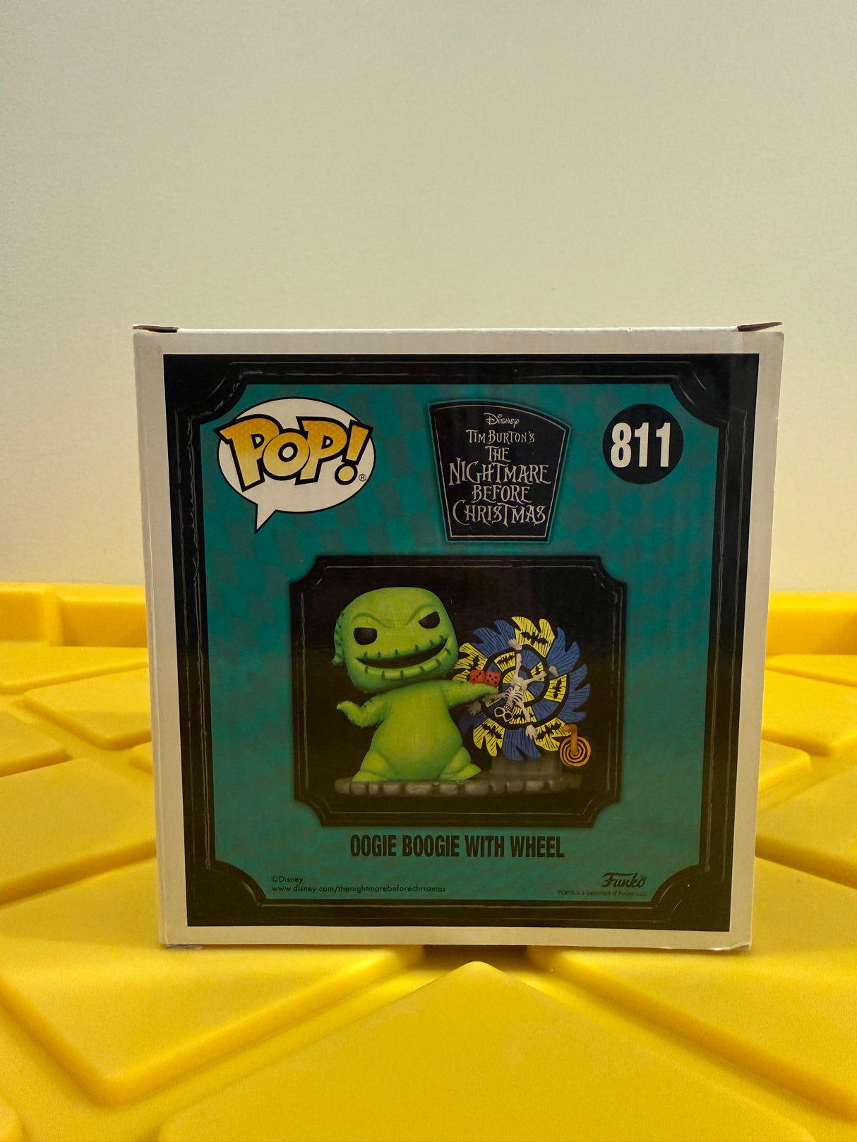 Funko POP! Oogie Boogie with Wheel (Glow) - Limited Edition Box Lunch Exclusive
