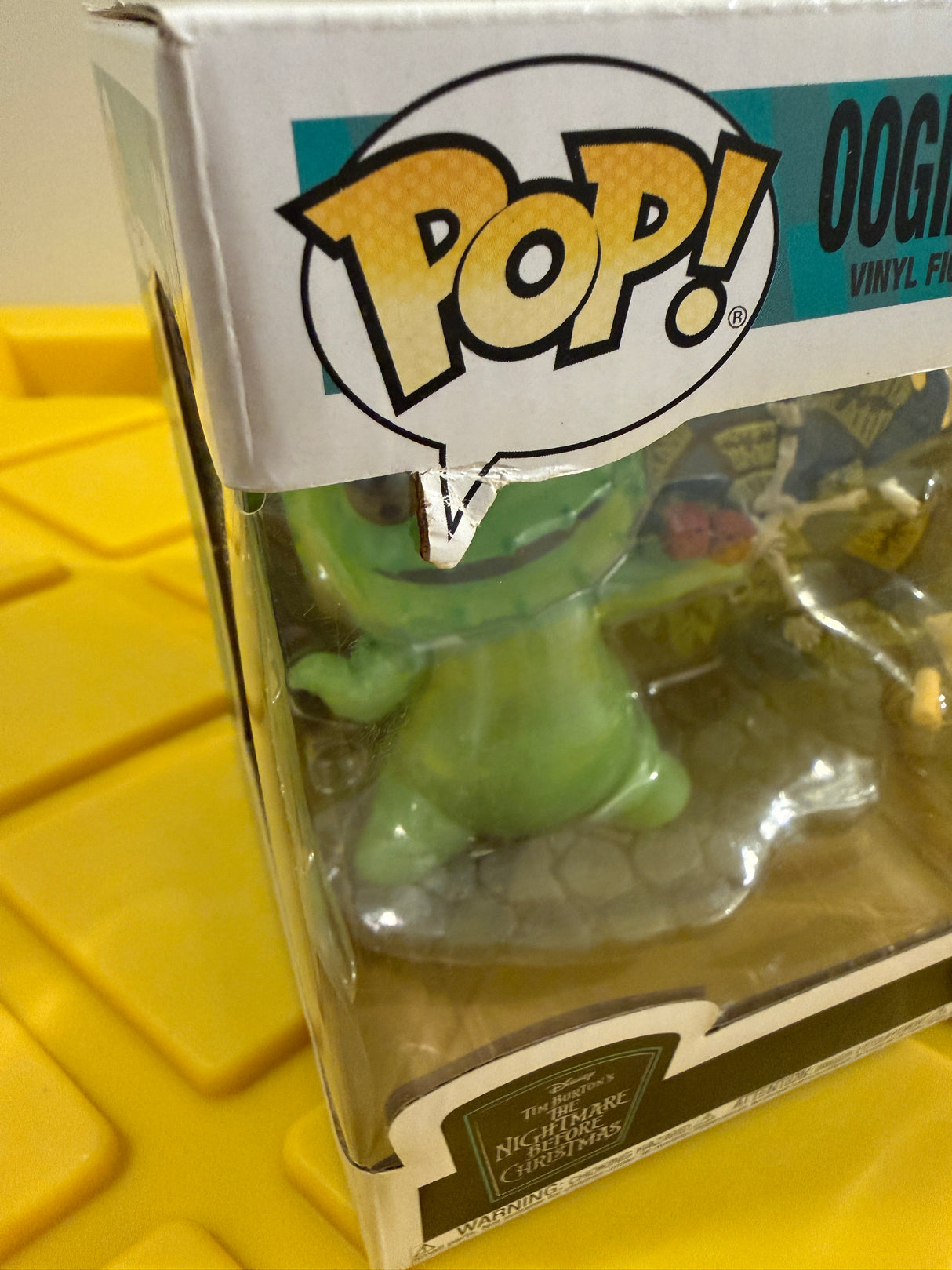Funko POP! Oogie Boogie with Wheel (Glow) - Limited Edition Box Lunch Exclusive
