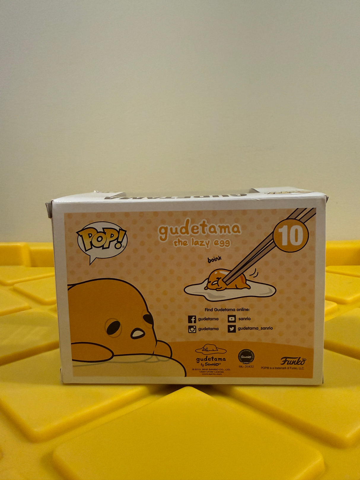 Funko POP! Gudetama - Limited Edition Hot Topic Exclusive