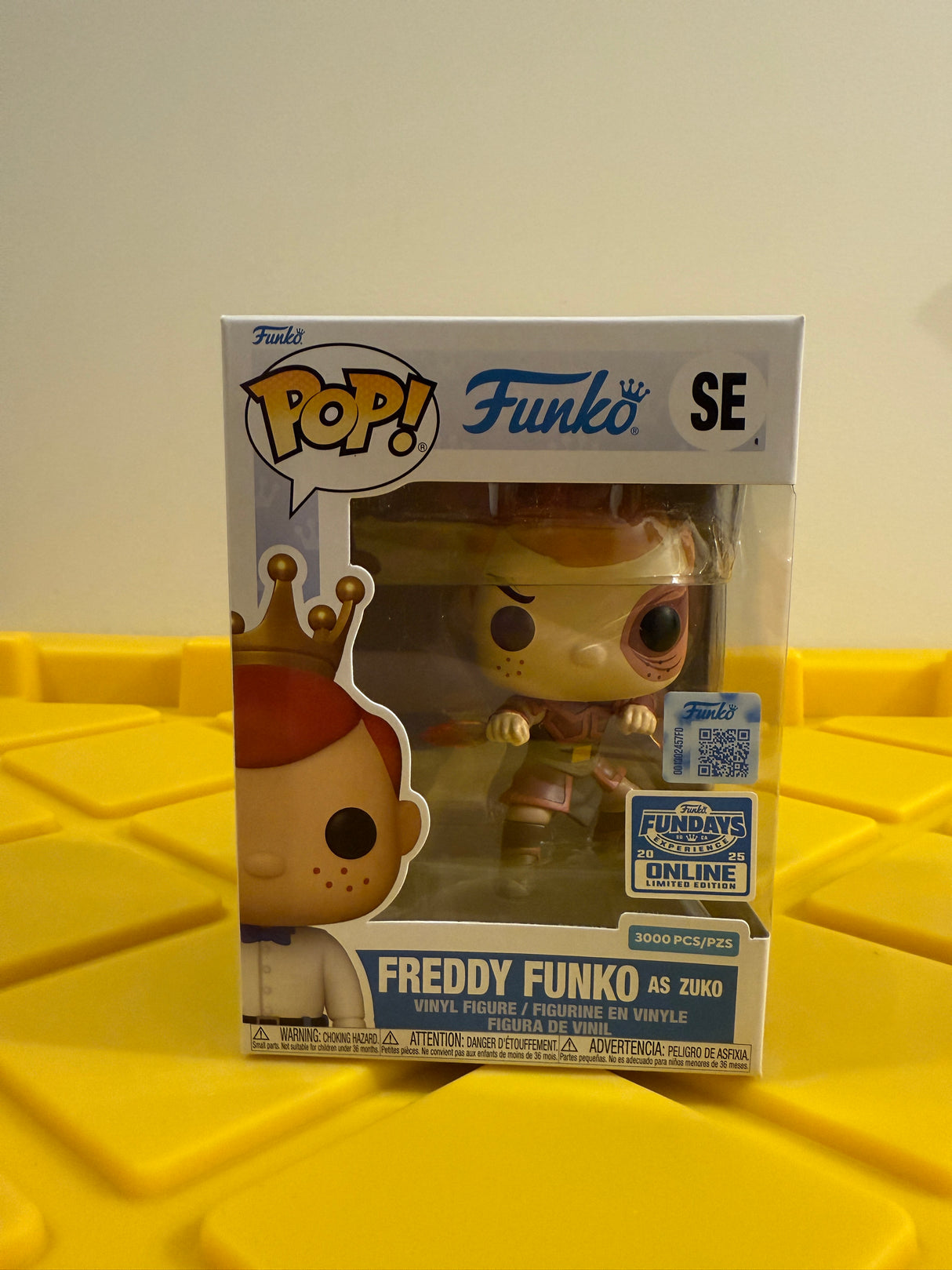 Funko POP! Freddy Funko as Zuko (L.E. 3000) - Limited Edition Fundays Online Exclusive